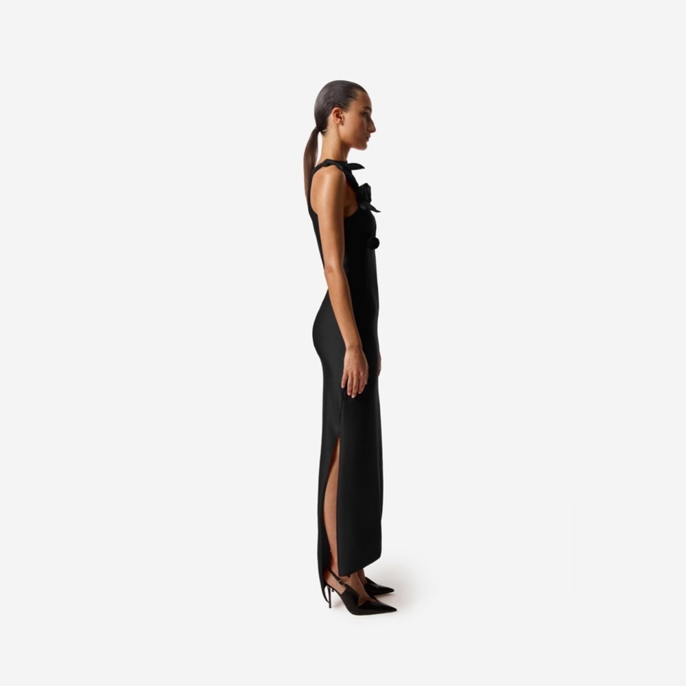 Coperni Asymmetric Flower Gown - image 3